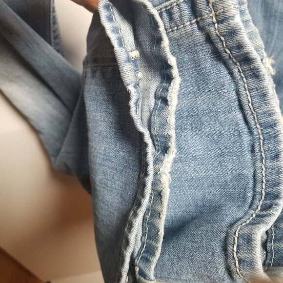 Miss Me Women's  Angel Wing Studded Bootcut Y2K Western Jeans Sz 30 - Picture 8 of 10